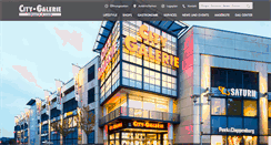 Desktop Screenshot of city-galerie-siegen.de